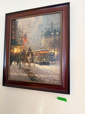 G. Harvey 'A Nation's Dream' Framed Giclee