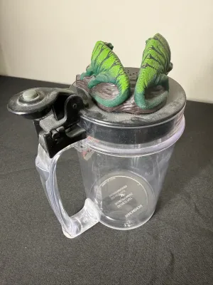 Budweiser Lizard Plastic Mug