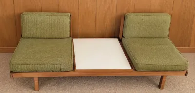 MID-CENTURY MODULAR PLATFORM SOFA