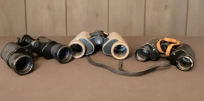 THREE BINOCULARS 