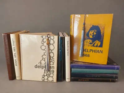 ROLLING HILLS HIGH SCHOOL YEARBOOKS '67-76
