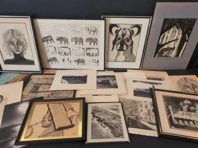 ART STUDENT PORTFOLIO FROM THE 70s (1)