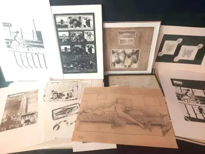 ART STUDENT PORTFOLIO FROM THE 70s (2)