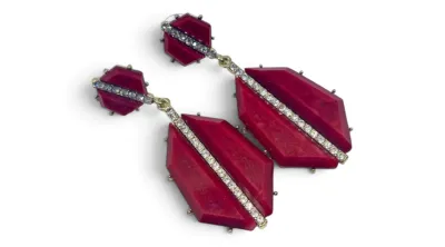 Sale Photo Thumbnail #2: Amrita singh earrings