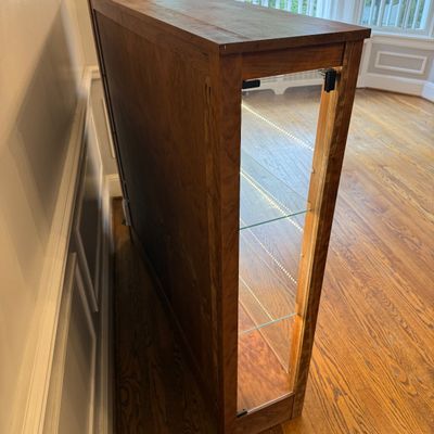 Gorgeous Wooden and Glass Display Case