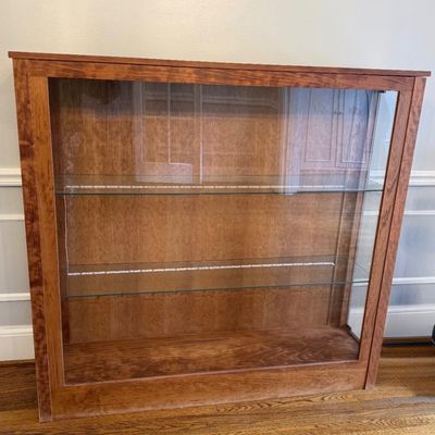 Gorgeous Wooden and Glass Display Case