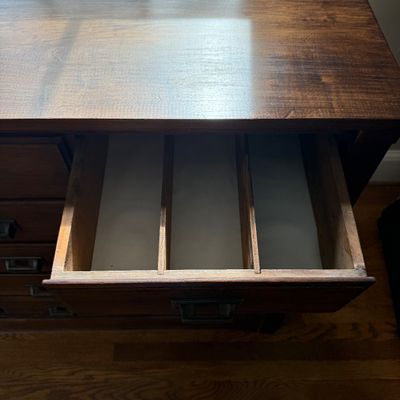 Wooden Multi-Drawer Apothecary Style Chest