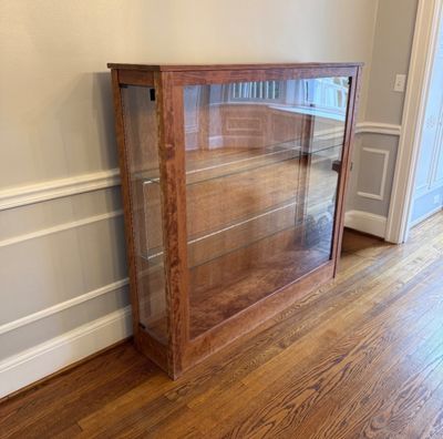 Gorgeous Wooden and Glass Display Case