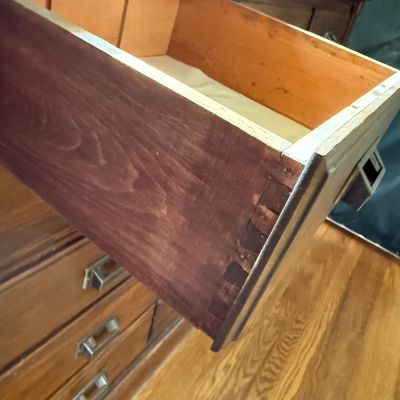 Wooden Multi-Drawer Apothecary Style Chest