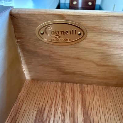 Councill Craftsman 10-Drawer Dresser with Wall Mirror