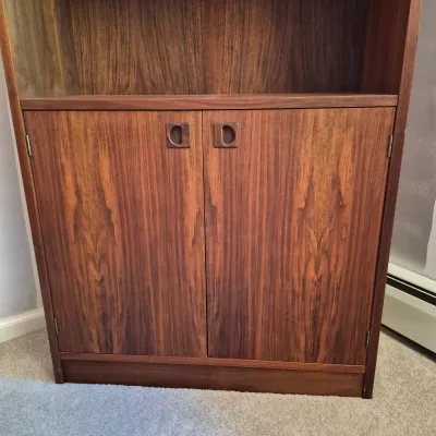 LOT 13X: Vintage Mid-Century Bookcase/Shelving Unit