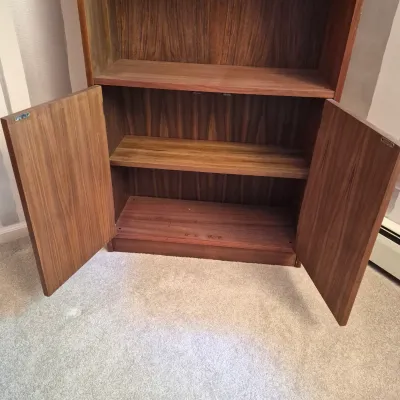 LOT 13X: Vintage Mid-Century Bookcase/Shelving Unit