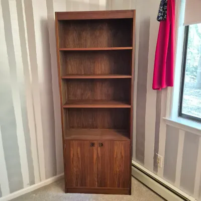 LOT 13X: Vintage Mid-Century Bookcase/Shelving Unit