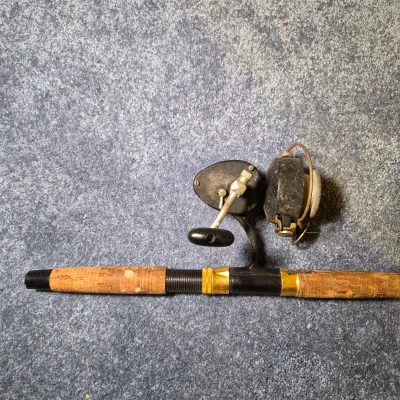 LOT 172B2: Collection of Vintage Fishing Rods and Reels