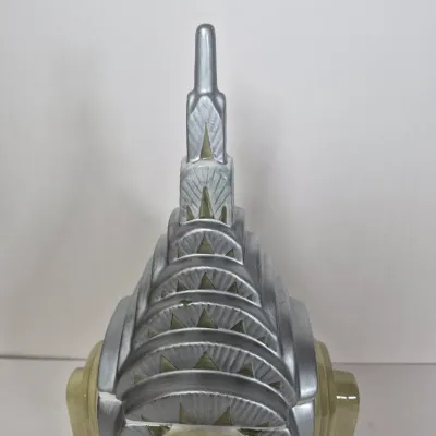 LOT 193K: Vintage Treasure Craft Chrysler Building Ceramic Cookie Jar