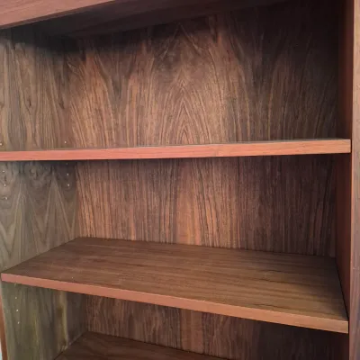 LOT 13X: Vintage Mid-Century Bookcase/Shelving Unit