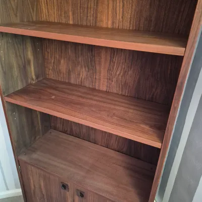 LOT 13X: Vintage Mid-Century Bookcase/Shelving Unit