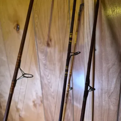 LOT 172B2: Collection of Vintage Fishing Rods and Reels