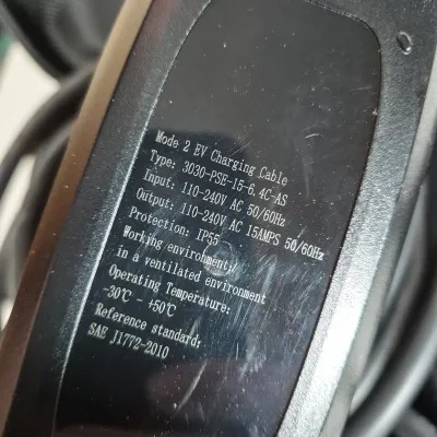 LOT 192K: Lectron Model 2 EV Charging Cable