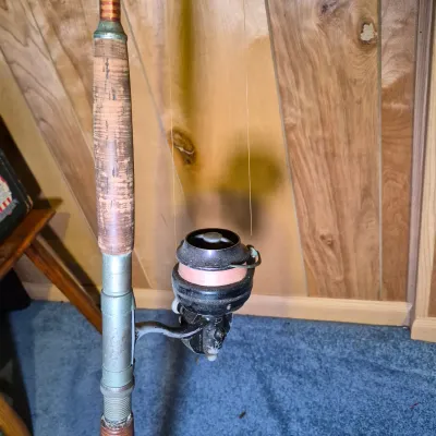 LOT 172B2: Collection of Vintage Fishing Rods and Reels