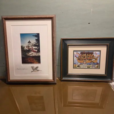 Noah's Ark and the Lighthouse - signed and numbered