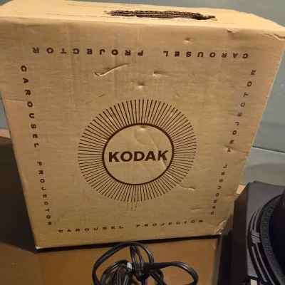Kodak Slide Projector in the box.