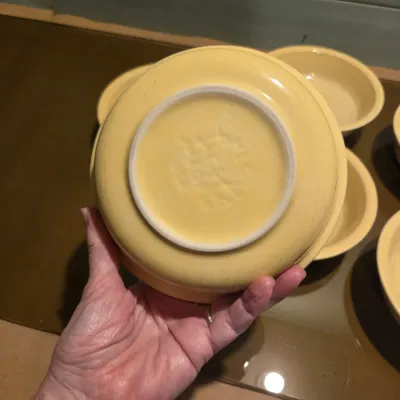 Sale Photo Thumbnail #241: Second lot of Coupe Cereal Bowls - Fiesta Yellow