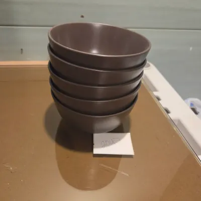 Flattened Bottle Spoon rests and bowls