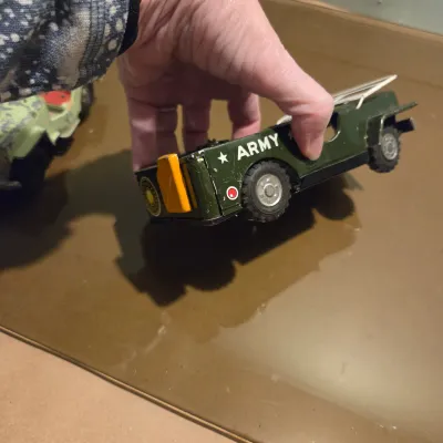 Sale Photo Thumbnail #460: Lot of 4 toy vehicles