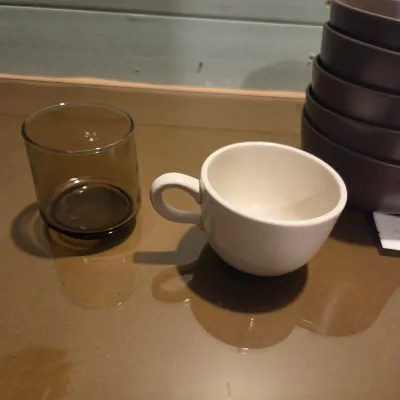 Flattened Bottle Spoon rests and bowls