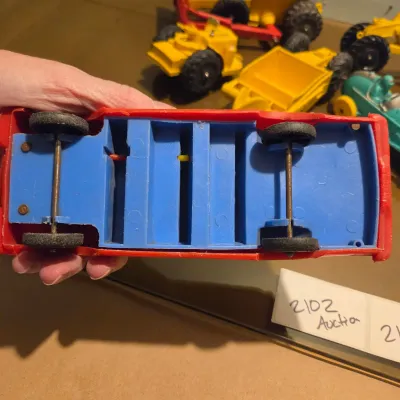 Sale Photo Thumbnail #466: Old Rubber Toy Vehicles