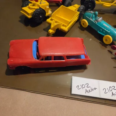 Sale Photo Thumbnail #465: Old Rubber Toy Vehicles