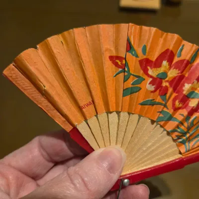 Sale Photo Thumbnail #183: some very small fans, chopsticks, doll etc