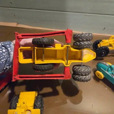 Sale Photo Thumbnail #471: Old Rubber Toy Vehicles