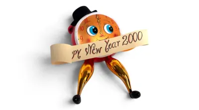 Sale Photo Thumbnail #32: Radko happy new year ornament