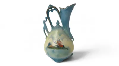 Sale Photo Thumbnail #14: Czechoslavakia ceramic pitcher