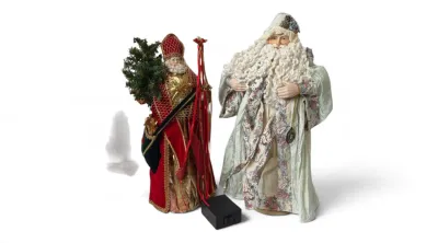 Sale Photo Thumbnail #9: Brinns porcelain santa