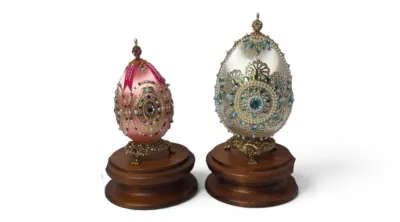 Sale Photo Thumbnail #24: June zimonick jeweled eggs