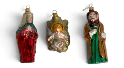 Sale Photo Thumbnail #31: Polonaise holy family ornaments