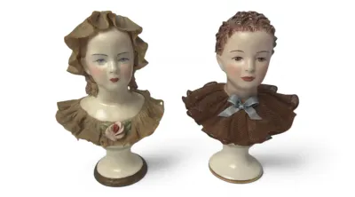 Sale Photo Thumbnail #15: Dresden ceramic figures