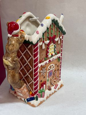 Fitz and Floyd First Ladies Collection Gingerbread Pitcher Coleen Christian Burke Coffee/Tea/Hot Chocolate.