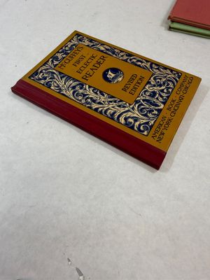 McGuffey's First Eclectic Reader Revised Edition Hardcover Book - 1920 Edition