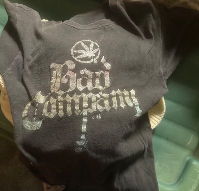 Sale Photo Thumbnail #24: Vintage black Bad Company t-shirt 