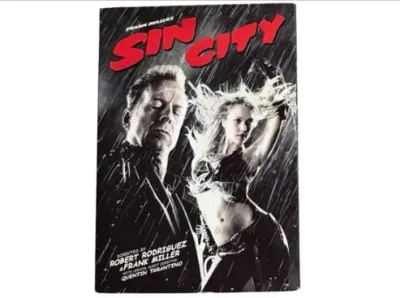 Sale Photo Thumbnail #164: DVD copy of the 2005 film "Sin City," directed by Robert Rodriguez and Frank Miller, starring Bruce Willis and Jessica Alba.