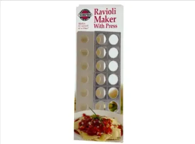 Sale Photo Thumbnail #129: Norpro brand ravioli maker with press in its original packaging.