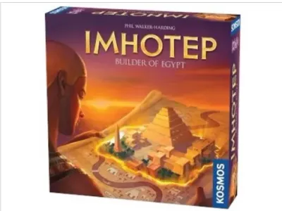 Sale Photo Thumbnail #163: Imhotep: Builder of Egypt board game by Kosmos, designed by Phil Walker-Harding, in original box.