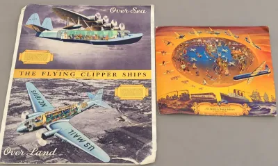 PAN AMERICAN POSTERS - LOT OF TWO