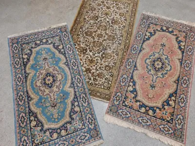 USED ORIENTAL-STYLE ACCENT RUGS