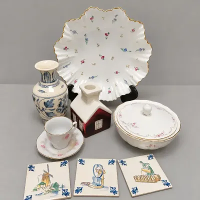 LIMOGES, ARABIA FINLAND, WEDGEWOOD AND CHU DAO