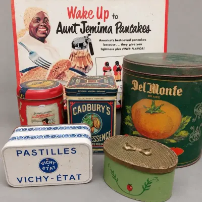 VINTAGE ADVERTISING TINS